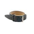Charcoal Suede Belt