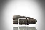Handmade Taupe Suede Belt