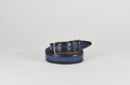 Blue Hand-Dyed Belt