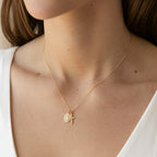 Small Pendant with the Virgin Mary and Cross