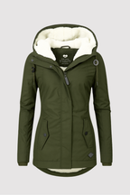 Seravia | Waterproof Winter Jacket with Hood