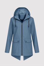 Jalena – Waterproof Hooded Jacket with Pockets