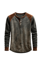 Men's Henley Shirt – Casual, Long Sleeve & Comfortable