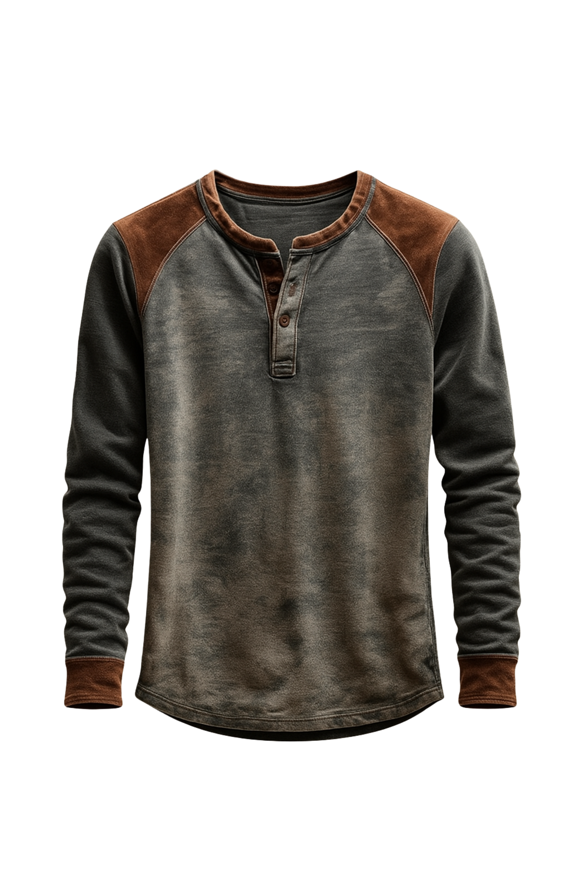 Men's Henley Shirt – Casual, Long Sleeve & Comfortable