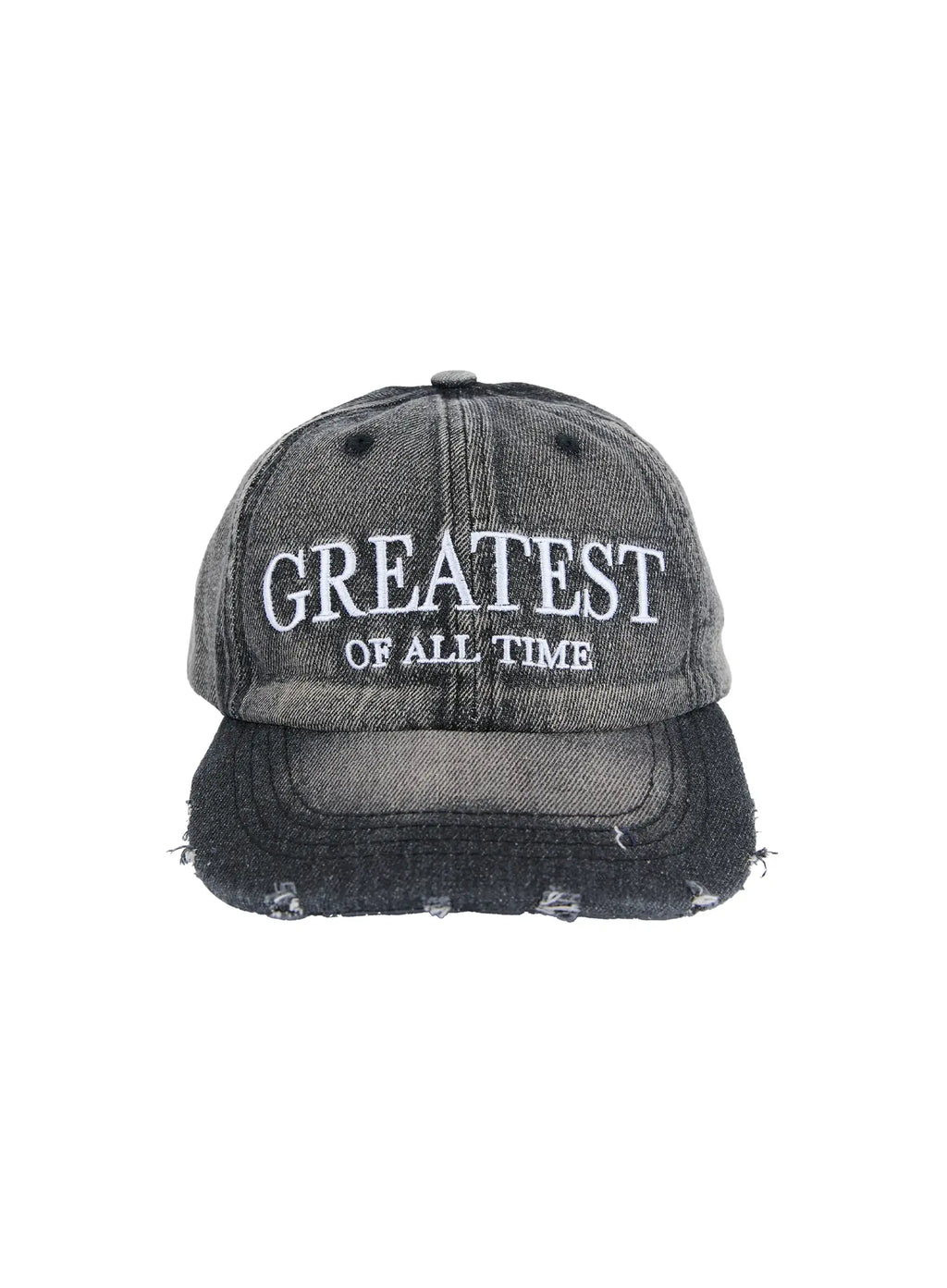 Men's Distressed Denim Baseball Cap IL529