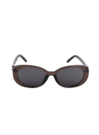 Jewel Slim Oval Fashion Sunglasses IJ508