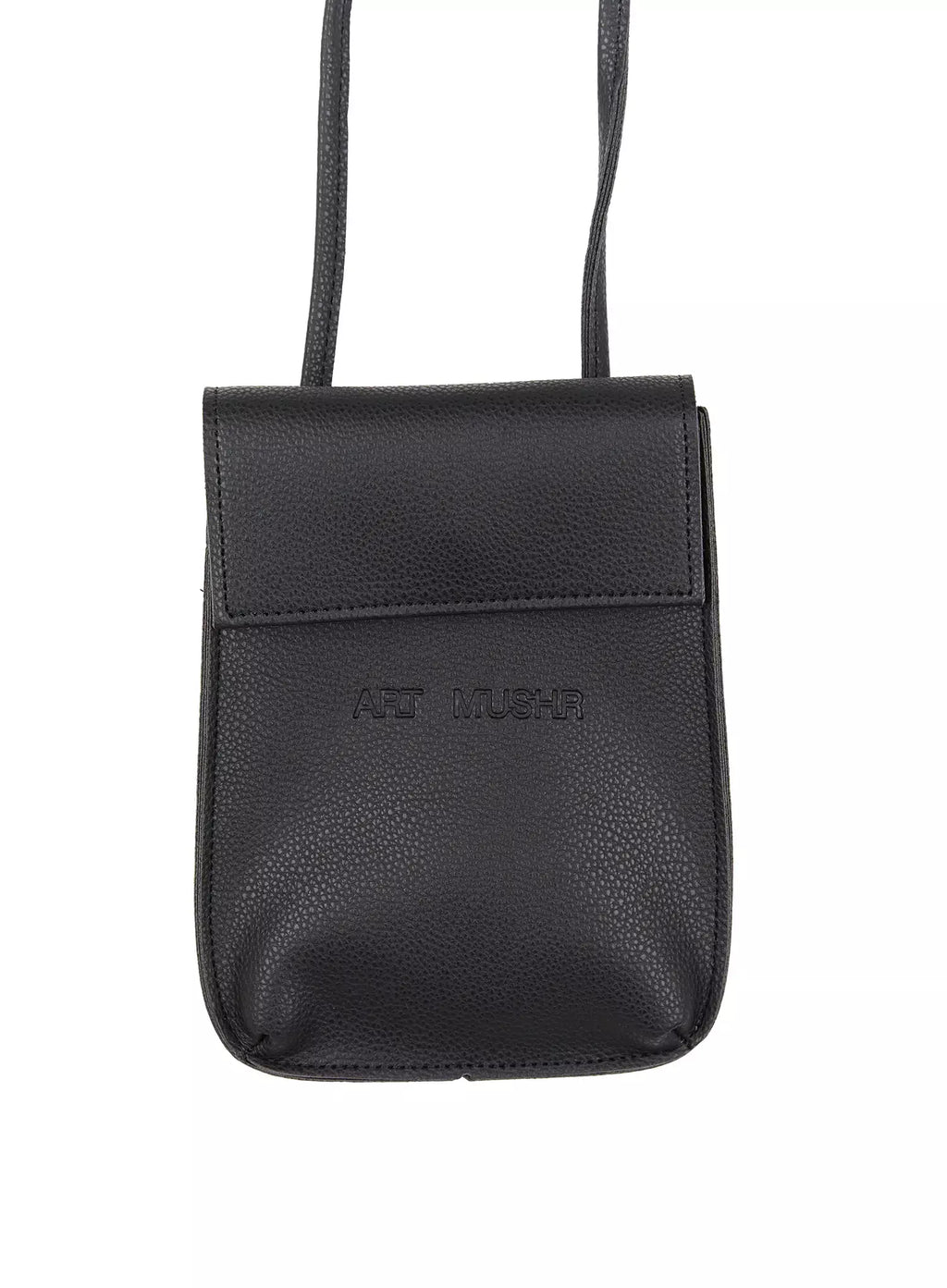 Men's Everyday Black Shoulder Bag IL516