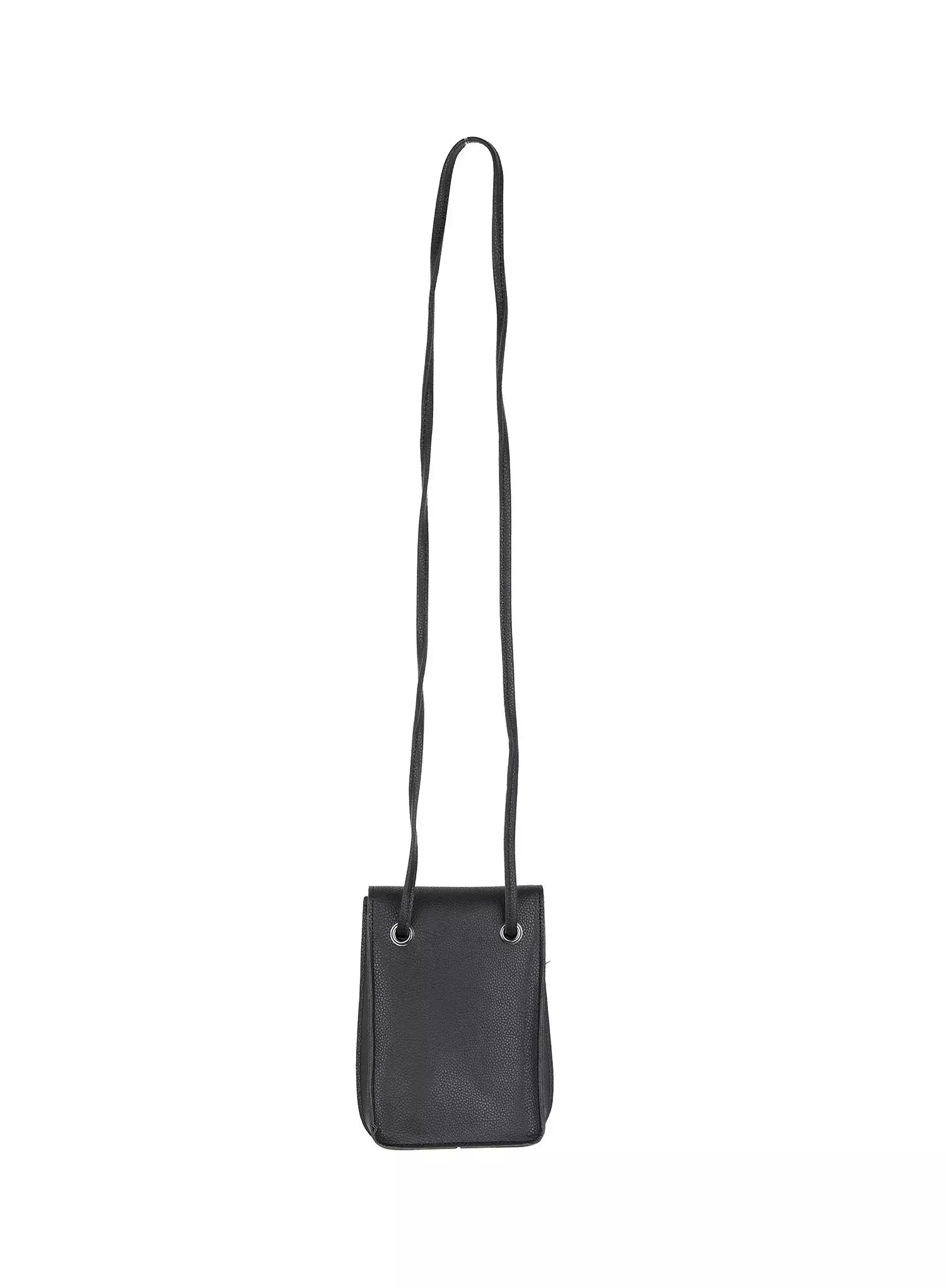 Men's Everyday Black Shoulder Bag IL516