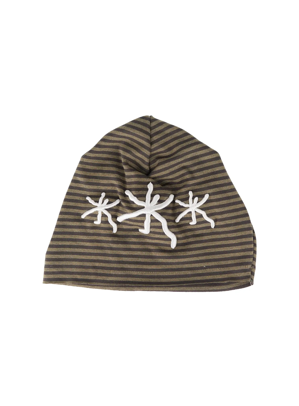 Men's Striped Floral Cap IL515