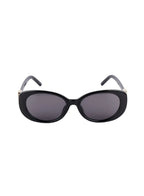 Jewel Slim Oval Fashion Sunglasses IJ508