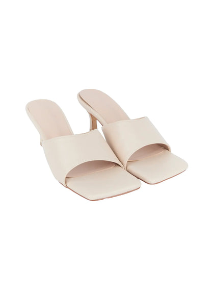 Square Toe Mule Sandals IS516