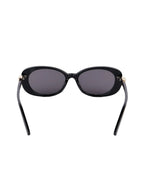 Jewel Slim Oval Fashion Sunglasses IJ508