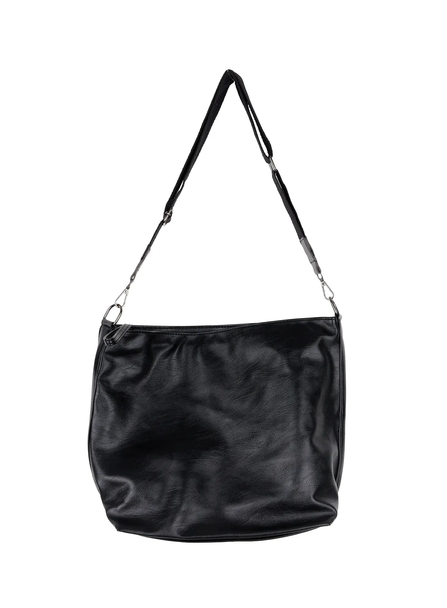 Faux Leather Crossbody Bag IO528