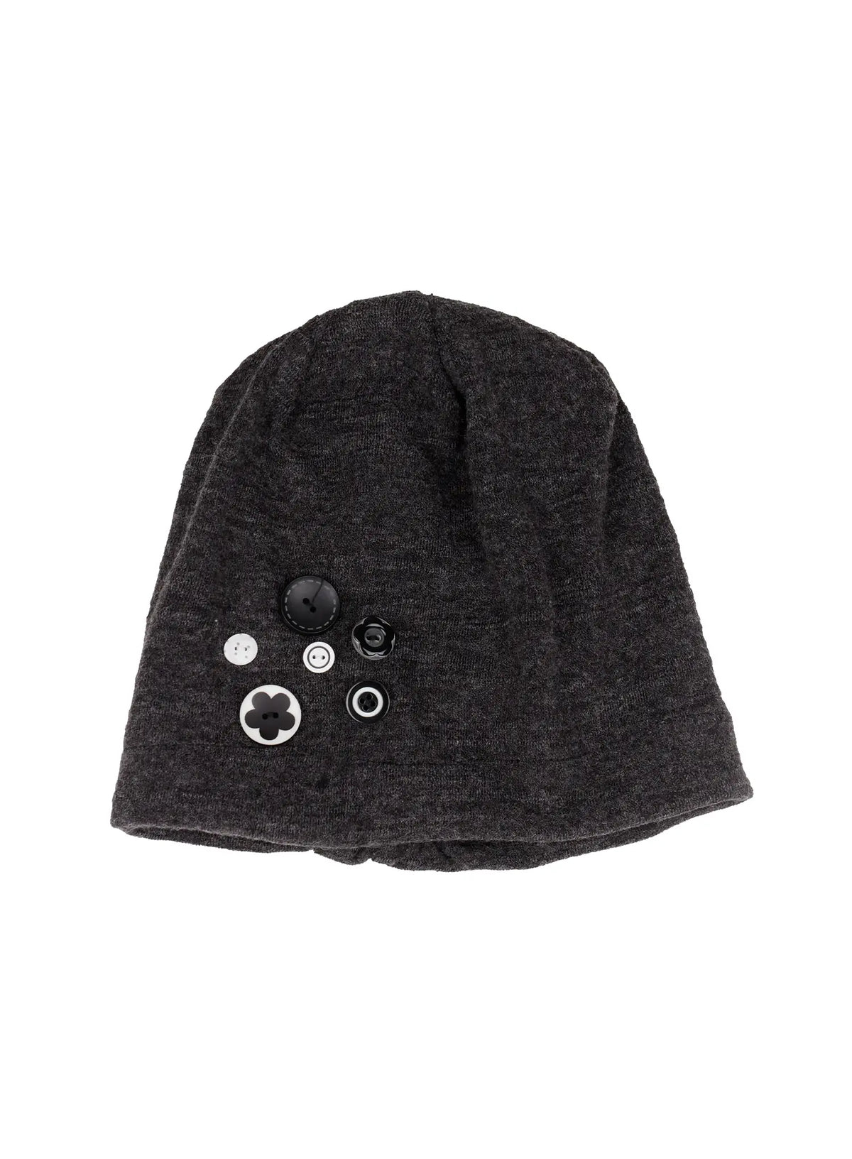 Button Decor Beanie IO506