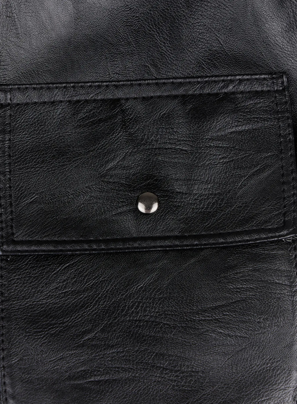 Versatile Shoulder Bag in Faux Leather IO502
