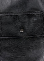 Versatile Shoulder Bag in Faux Leather IO502