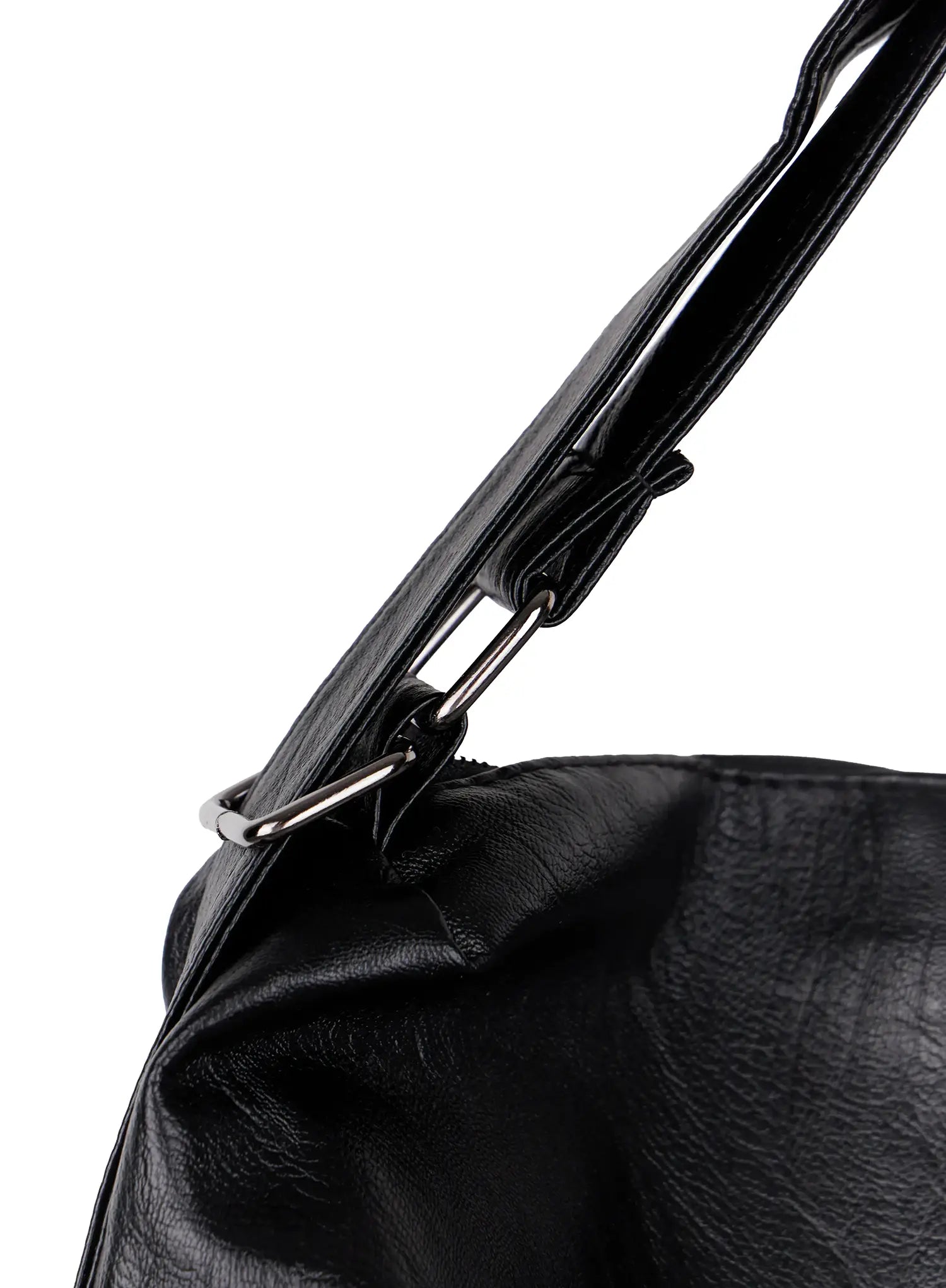 Versatile Shoulder Bag in Faux Leather IO502