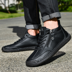 Christian | Nubuck Leather Shoes with Zip