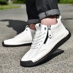 Christian | Nubuck Leather Shoes with Zip