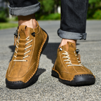 Christian | Nubuck Leather Shoes with Zip