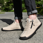 Christian | Nubuck Leather Shoes with Zip