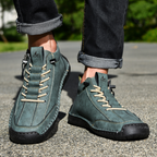 Christian | Nubuck Leather Shoes with Zip