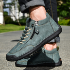 Christian | Nubuck Leather Shoes with Zip