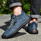 Christian | Nubuck Leather Shoes with Zip