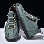 Christian | Nubuck Leather Shoes with Zip