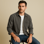 Hamdun – Corduroy Shirt with Buttons
