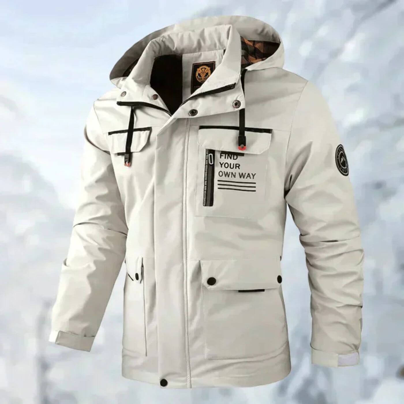 Teyvaro | Waterproof Outdoor Jacket for Men