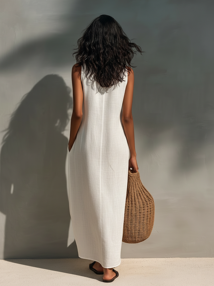 Minie | Long Sleeveless Dress