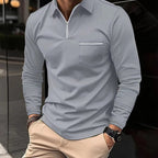 Formfeel Men's Long Sleeve Polo Shirt