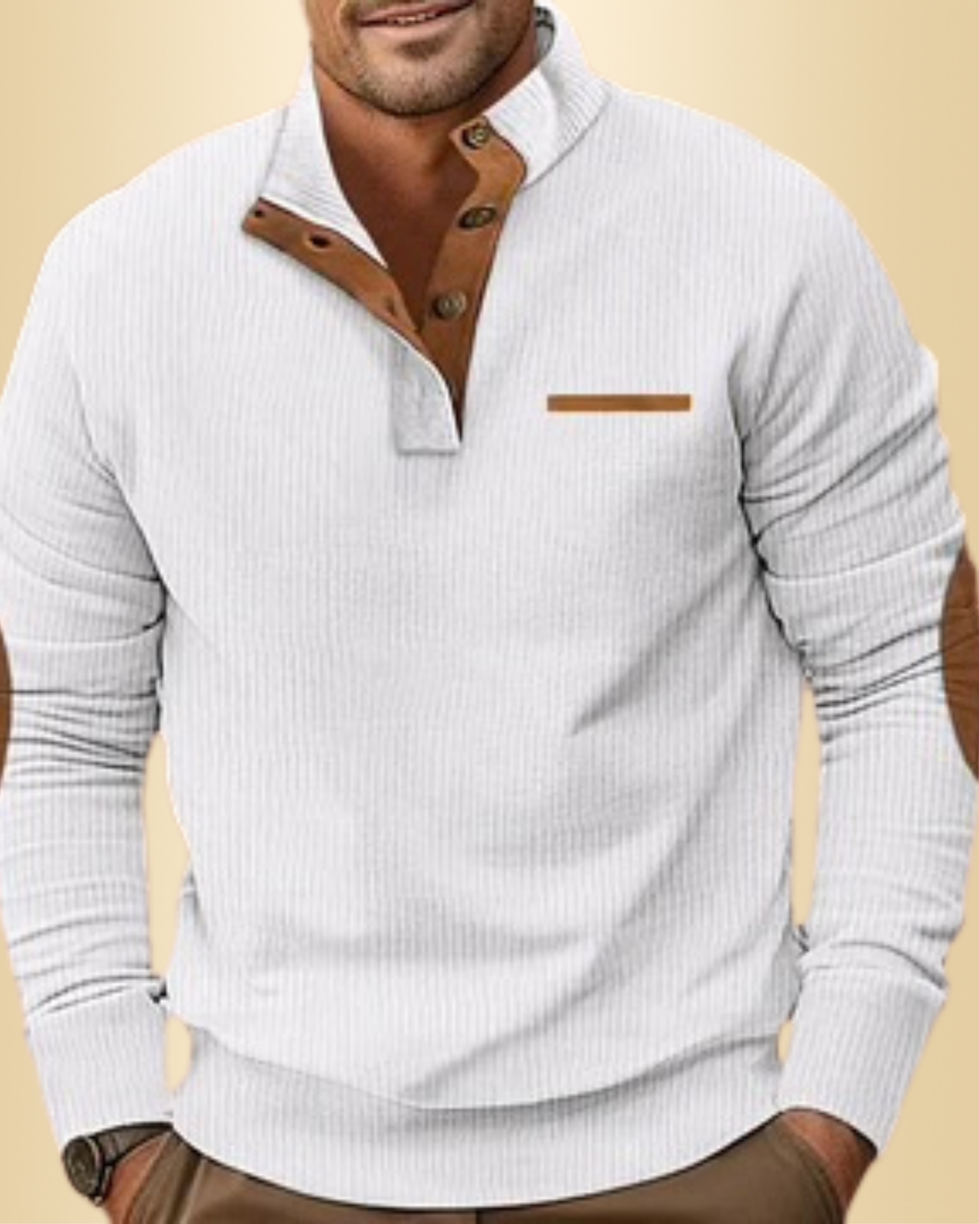 Malcolm - Long-Sleeved Knitted Jumper