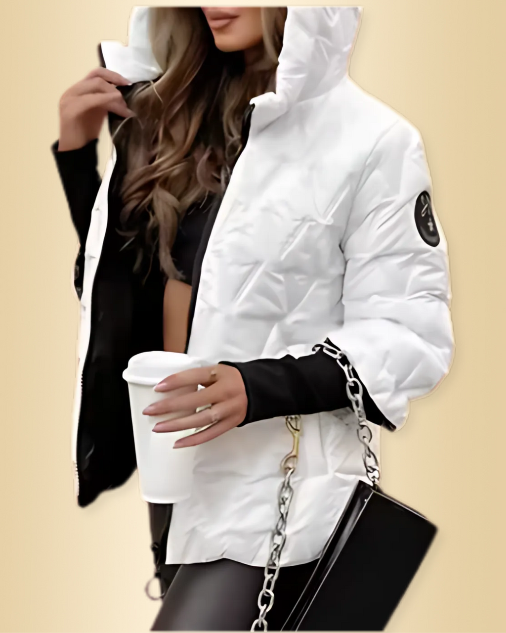 Ladies Long Sleeve Jacket – With Zip, Casual & Comfortable
