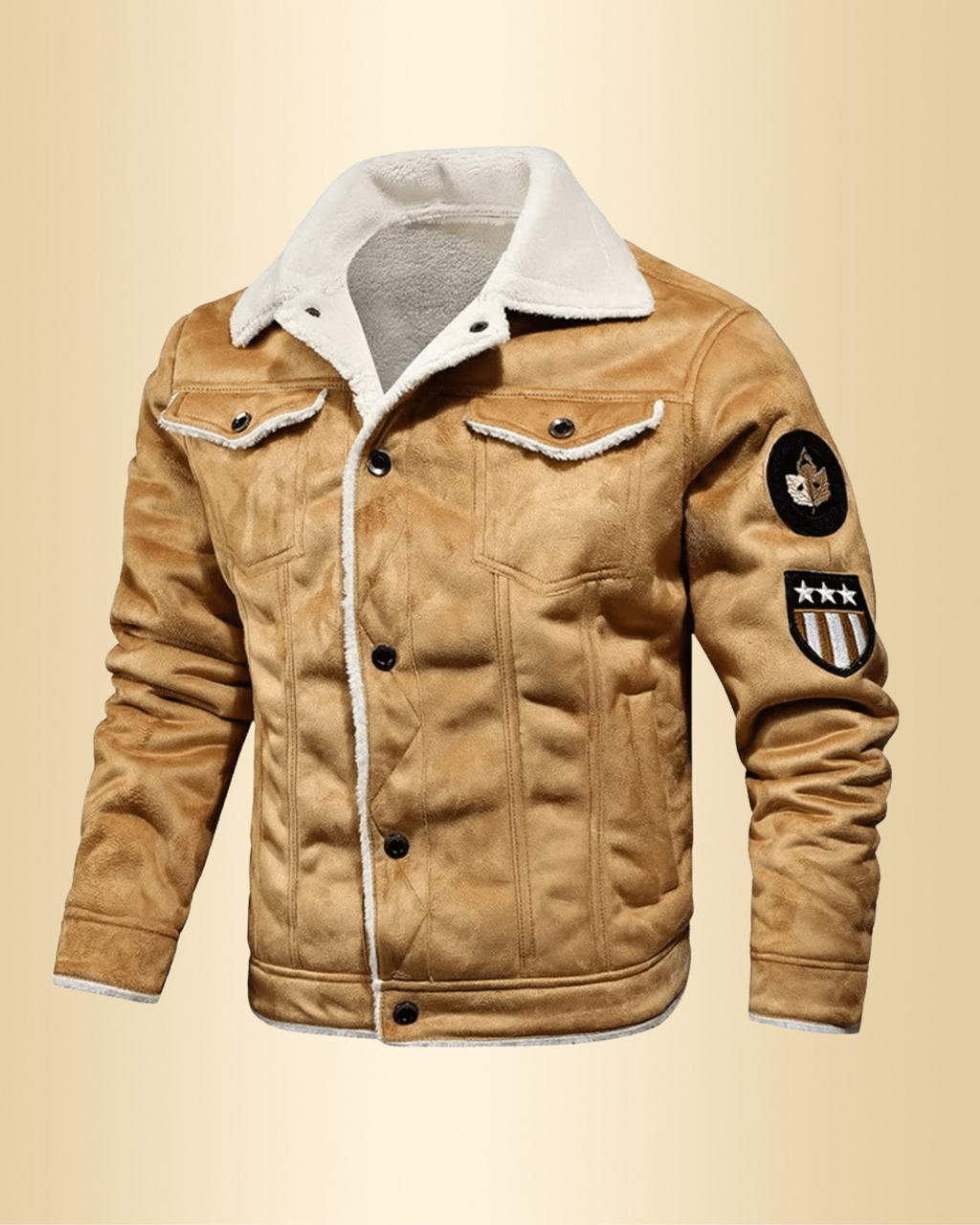 Peter - Faux Fur Jacket for Men