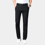 Sustainable Straight Trousers Made from Bamboo Fabric