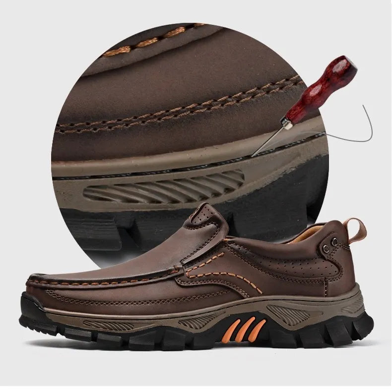 Razel | Orthopaedic Leather Hiking Shoes