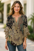 Jaycie – Elegant Blouse with Patterns