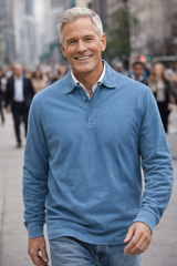 Conrad | Luxurious Long-sleeved Polo Shirt