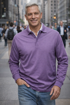 Conrad | LUXURIOUS LONG-SLEEVED POLO SHIRT