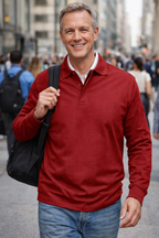 Conrad | LUXURIOUS LONG-SLEEVED POLO SHIRT