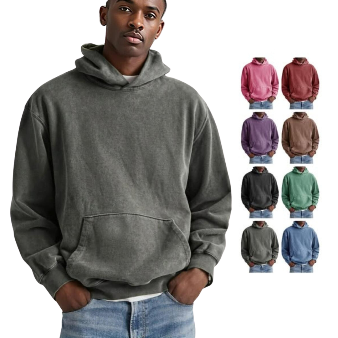 Franco | Casual Long Sleeve Cotton Hoodie