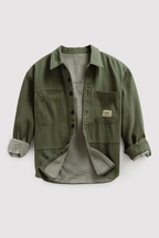 Hamdun – Corduroy Shirt with Buttons