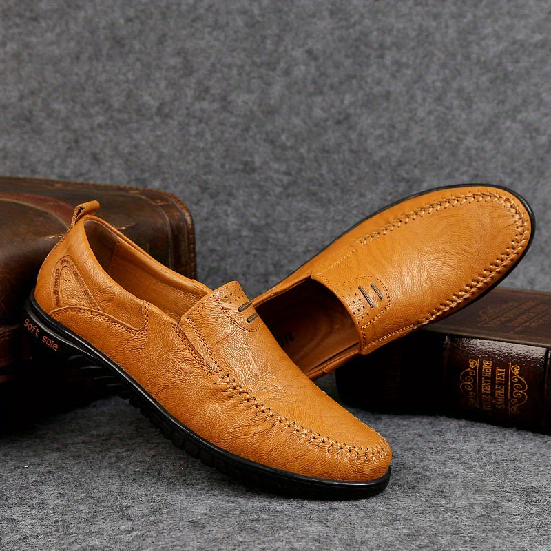 Elegant Leather Slippers