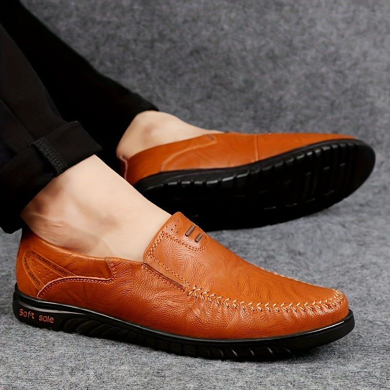 Elegant Leather Slippers