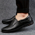 Elegant Leather Slippers