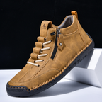 Christian | Nubuck Leather Shoes with Zip