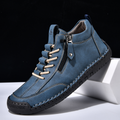 Christian | Nubuck Leather Shoes with Zip