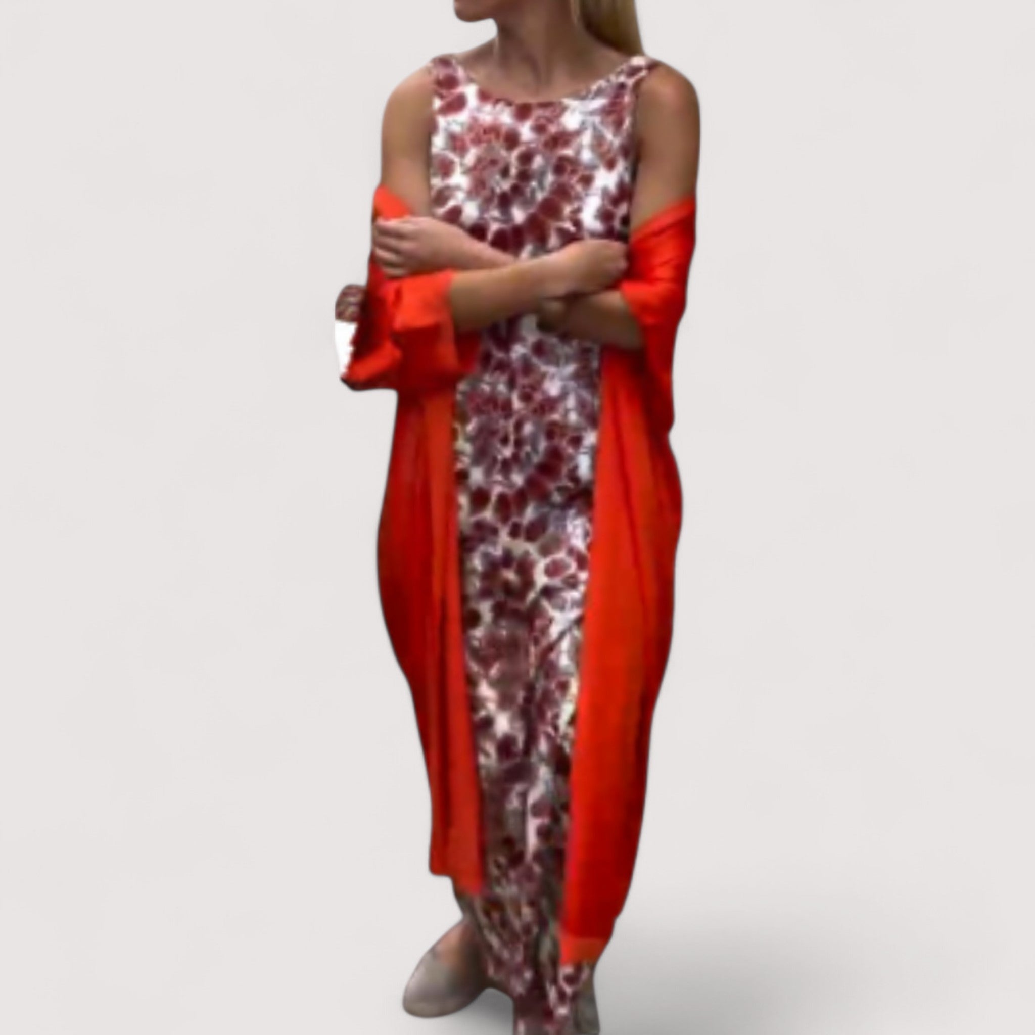 Ladies' Dress Set – With Waistcoat, Elegant & Modern